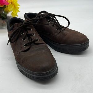 Timberland Brown Lace Up Oxford Shoes Size 7.5. MS3101